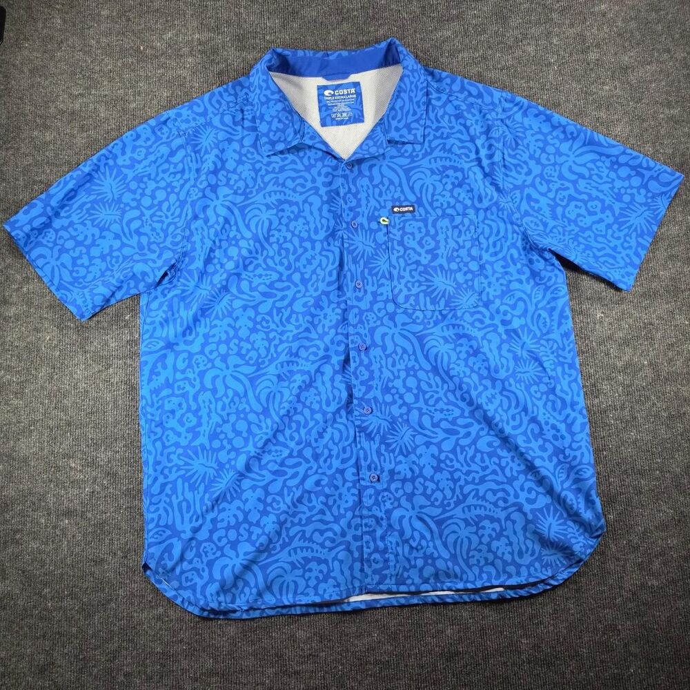 Costa-del-mar Men's Blue Shirt